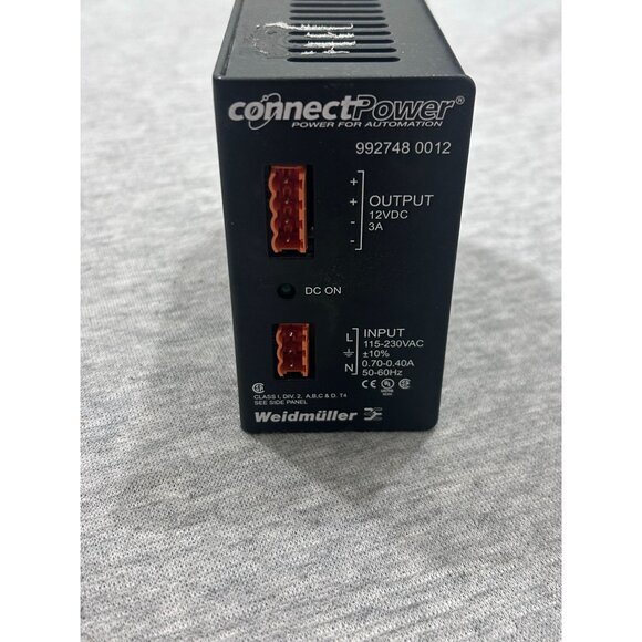 Weidmuller Connect Power Supply 24VDC 2.3A Model No 9927480012 - Picture 1 of 8